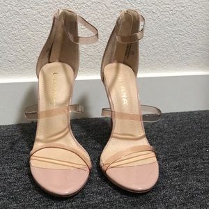 Cute blush heels